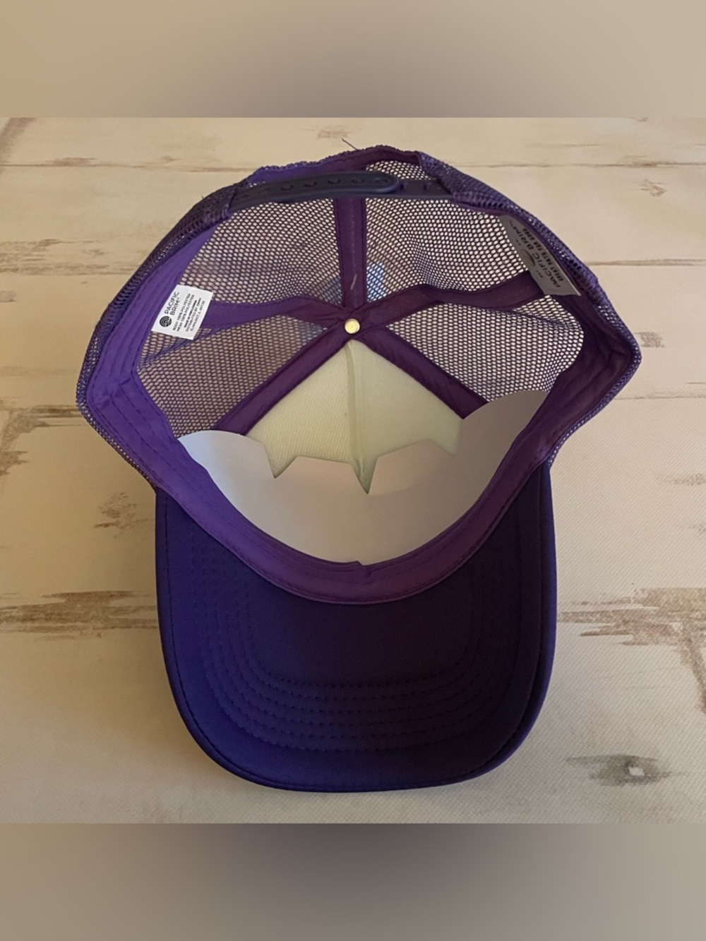 Pacific Brim Beach Bum Trucker Hat Purple - Picture 6 of 7